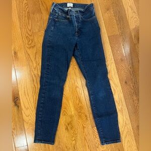 JCREW high rise toothpick